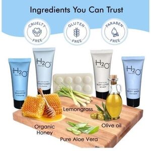 H2O Therapy All-In-Kit 8 in 1 Travel Hotel Size Amenities Set